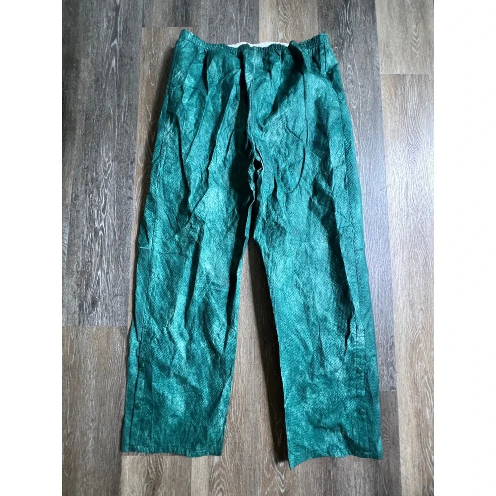 Natural Gear Rain Pants‎ Mens XL/XG Green Waterproof Hunting Outdoor Utility